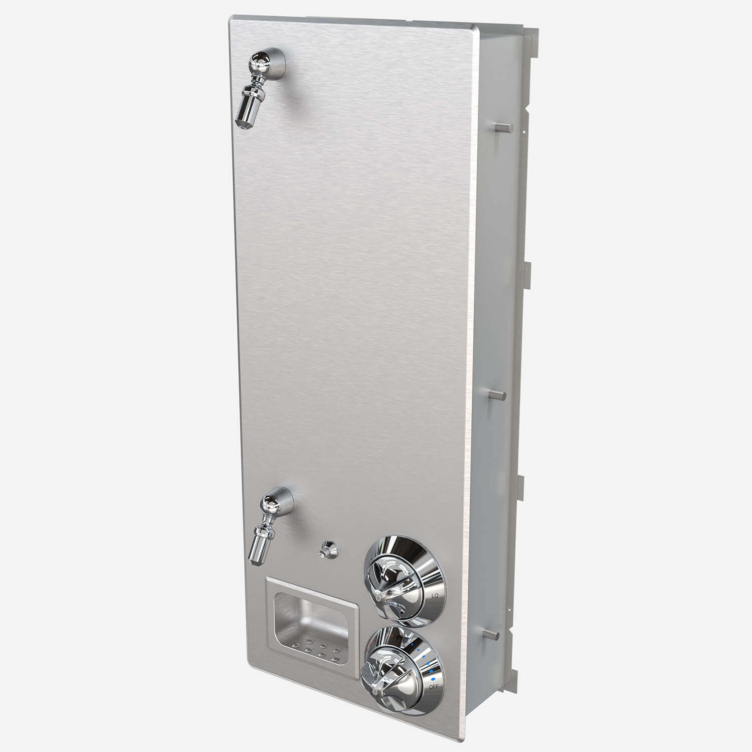 Penal-Pak Wall Shower - CBC (Calif Title 24) and ADA Compliant