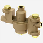 ET71-3 ET71-2 Tempered Water Valve with 1" NPT inlet , 1-1/4" NPT outlet, and 75 GPM