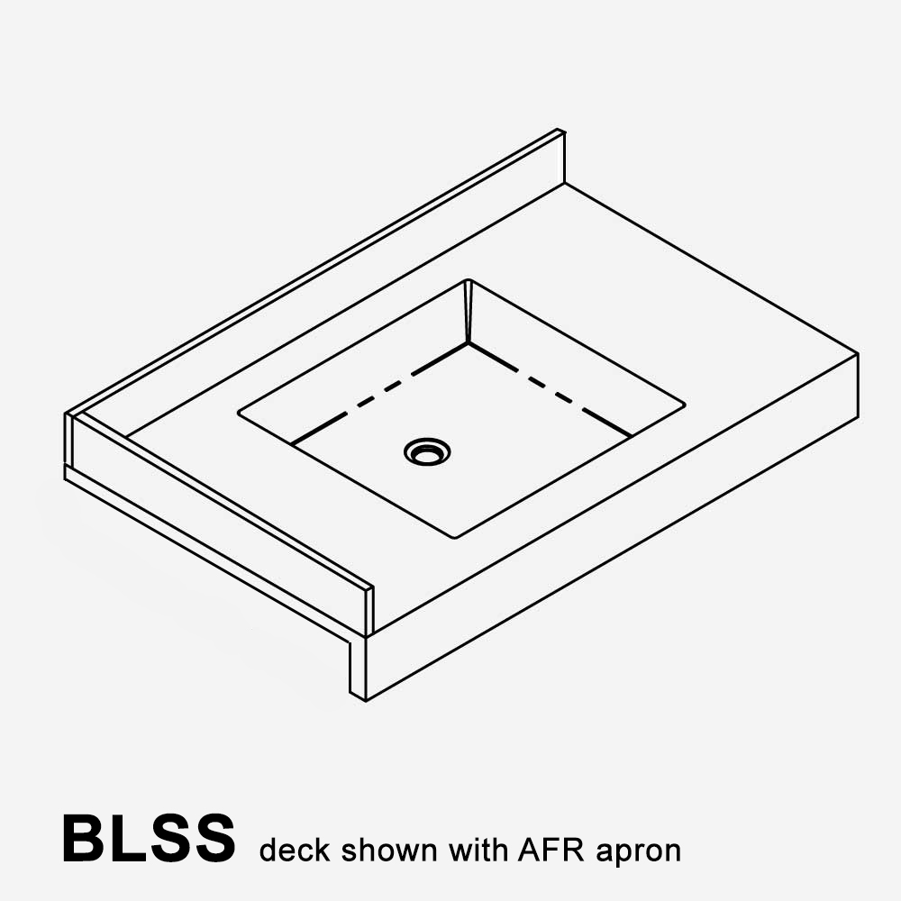 Option: Splash Panels - Backsplash & Left Side