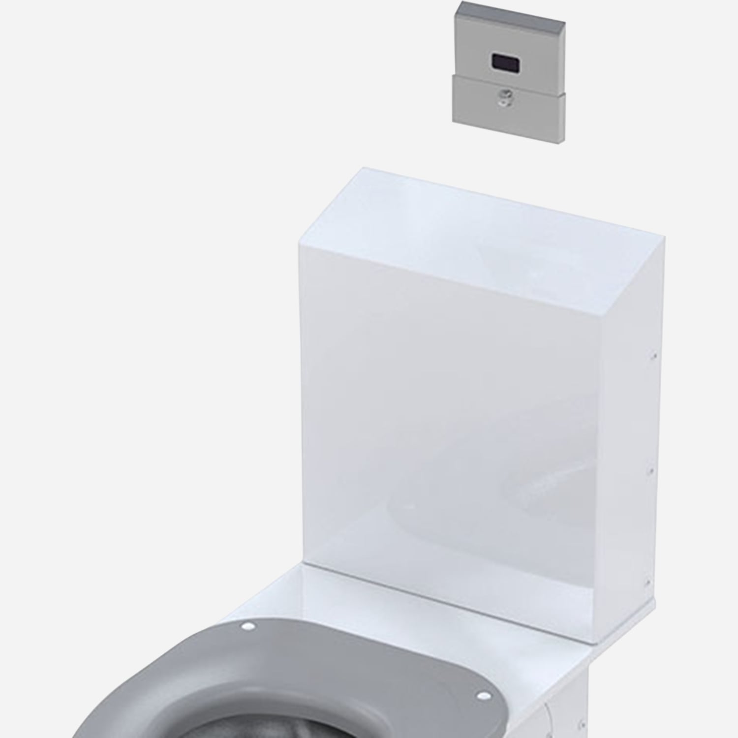 BestCare® Ligature-Resistant Flush Valve Cover with Sensor-Operated Flush Valve