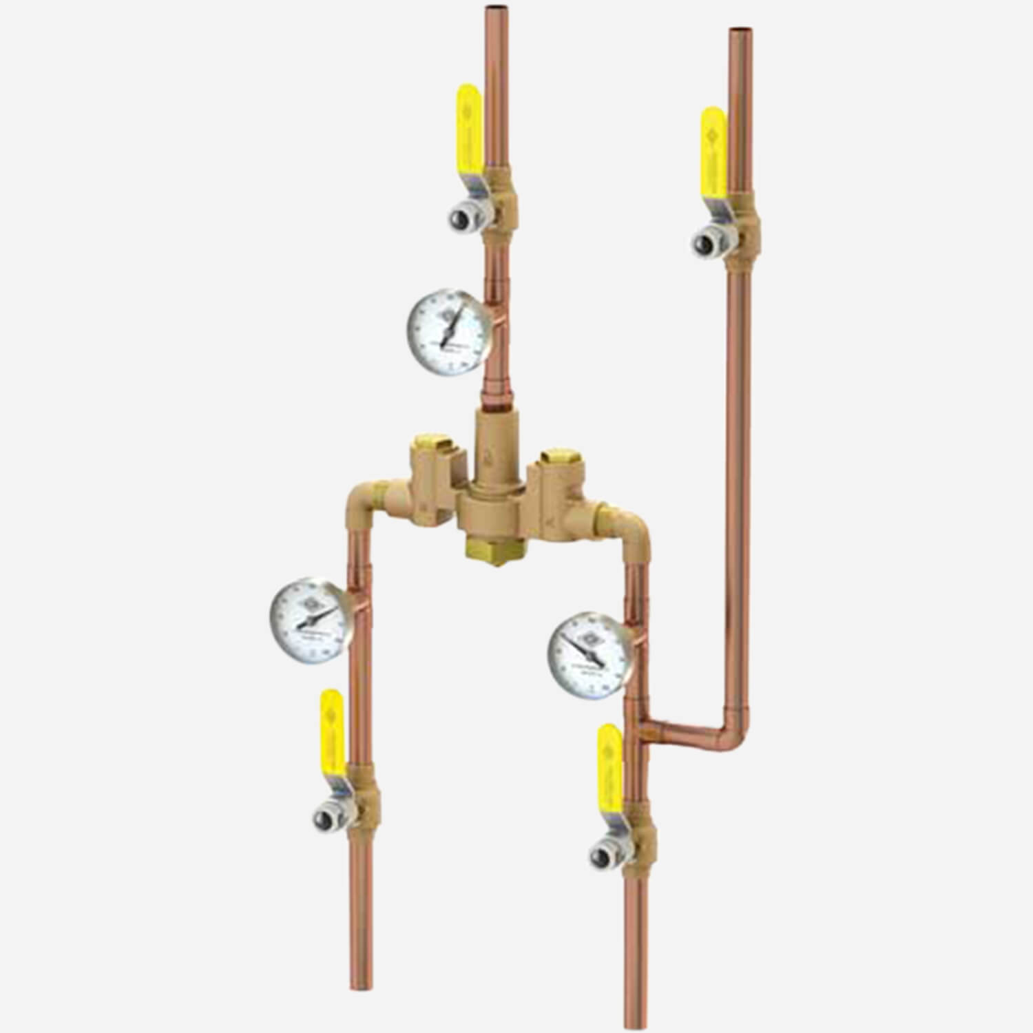 Thermostatic Hi-Lo Mixing Valve Supply Fixture