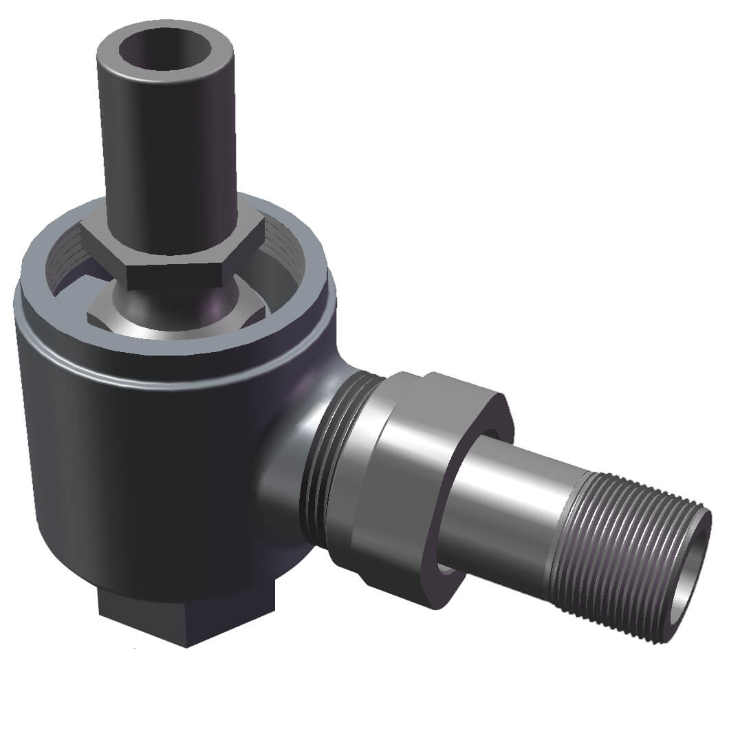 Option: Sewer Drain Bottom Connection on 3/4" or 1" Murdock hydrants