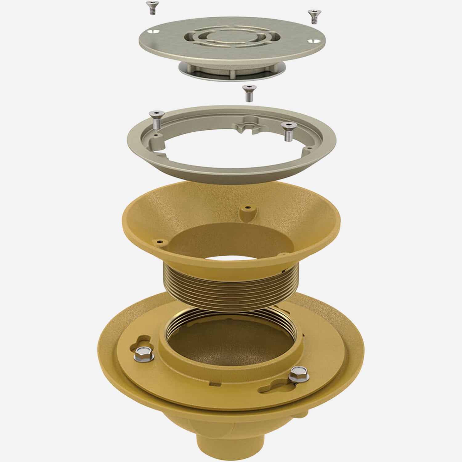 BestCare® Ligature-Resistant Drain for Vinyl Floor