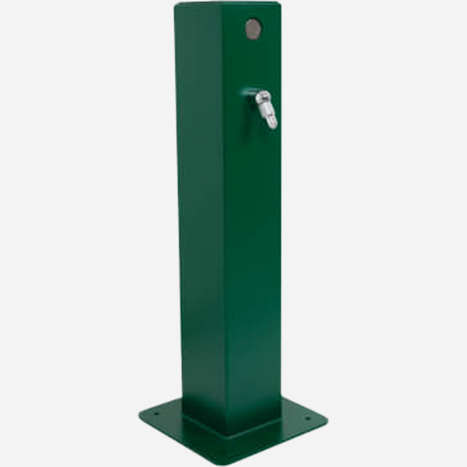 Model M-PS Square Pedestal Push Button Pet Shower