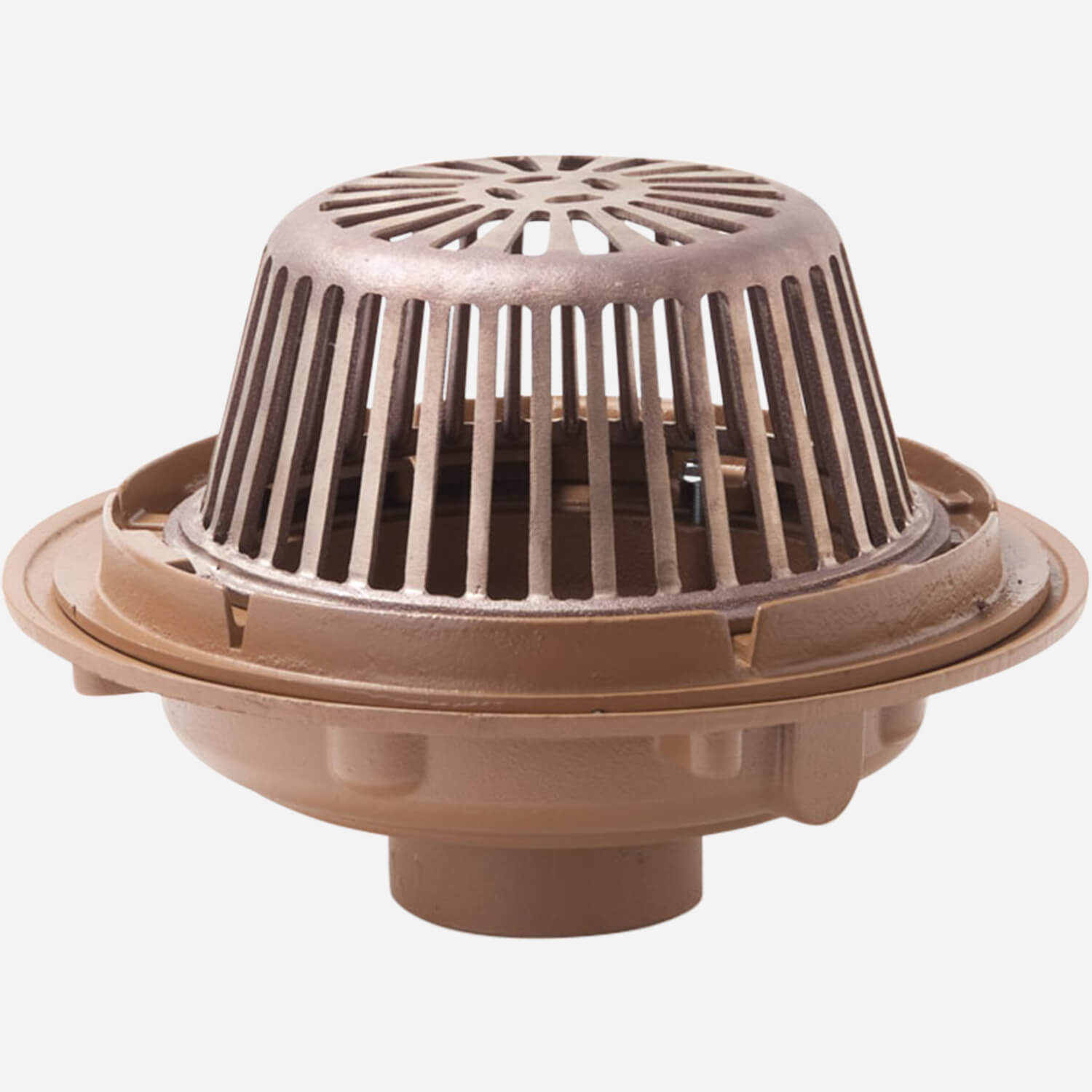 15.25" Diameter Body Roof Drain and Low Profile Dome