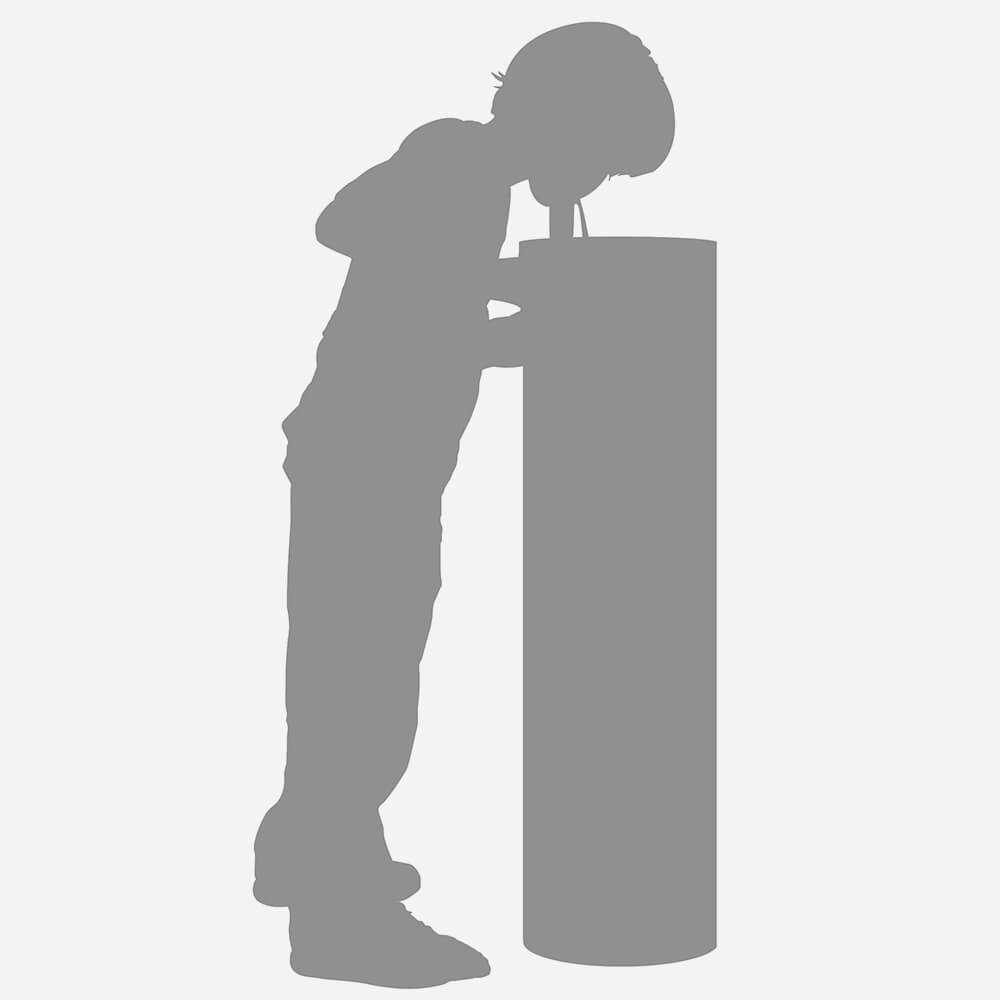 Option: Child 30" Bubbler Height Drinking Fountain