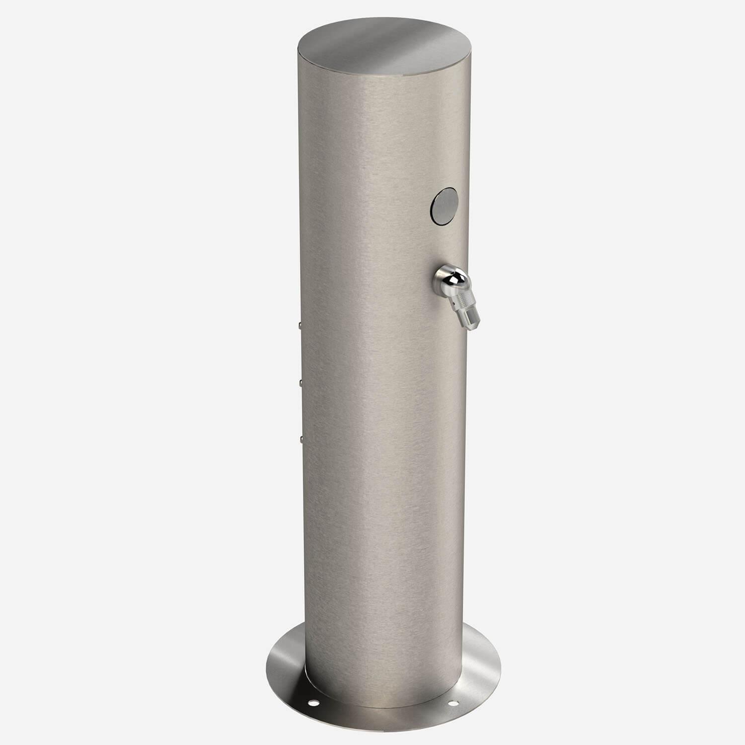 Cylindrical Pedestal Foot Shower