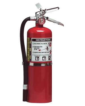 Fire Extinguishers and Brackets