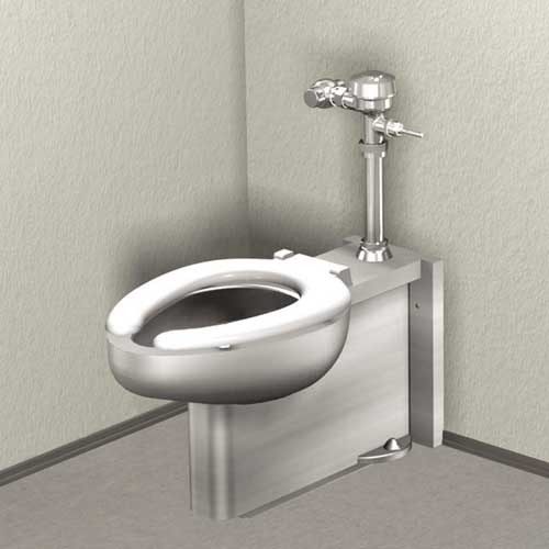 Floor Mount, Floor Outlet Toilet