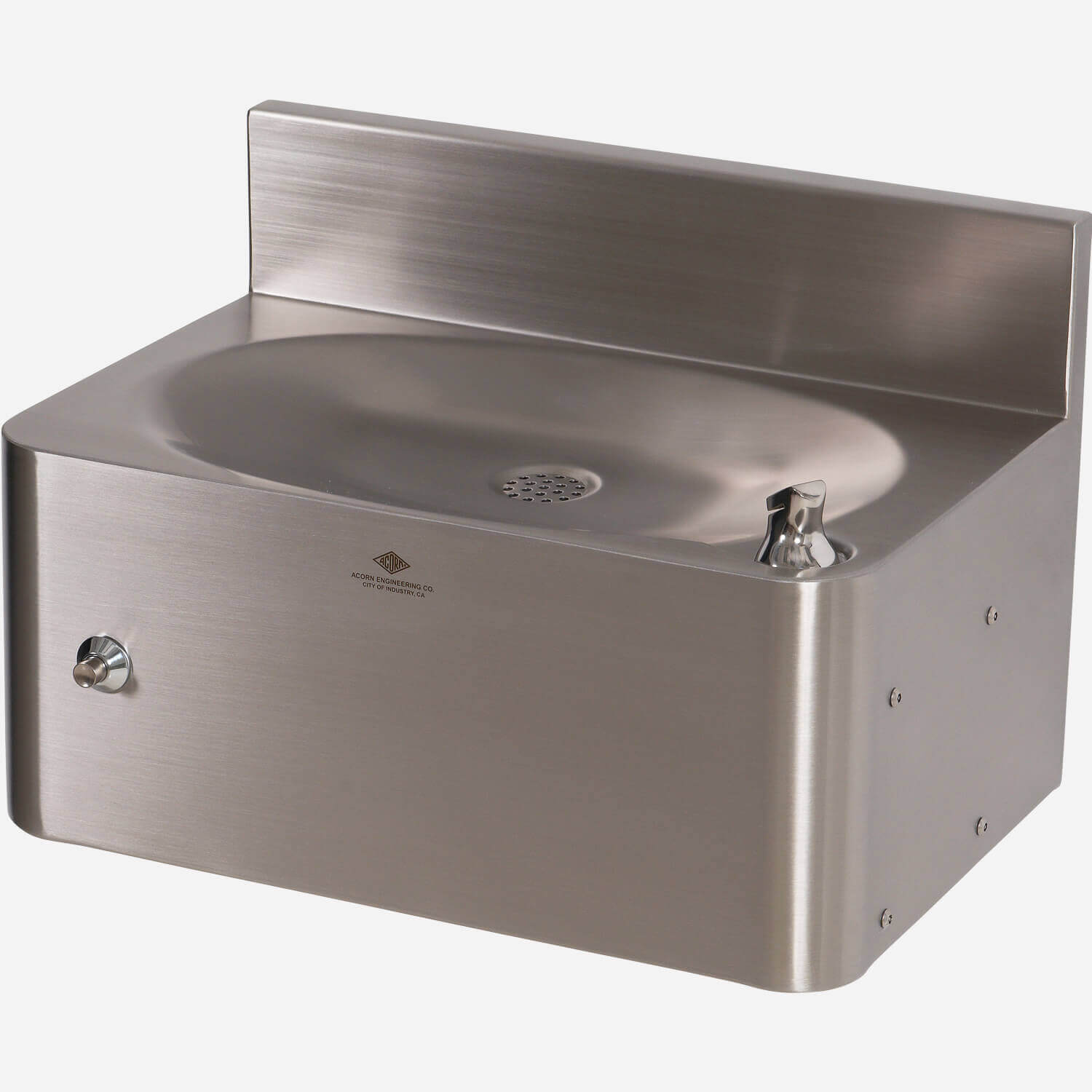 Front Access Wall Mount Security Drinking Fountain