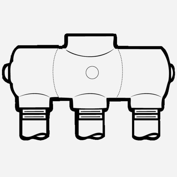 Horizontal Back Outlet
