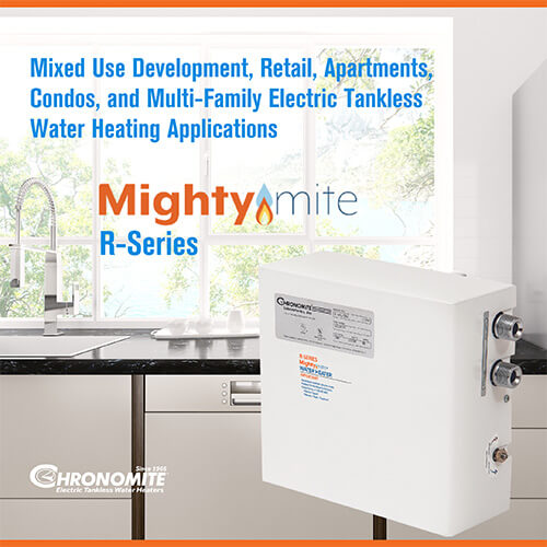 New MIGHTY-mite® Residential Electric Tankless Water Heater Brochure