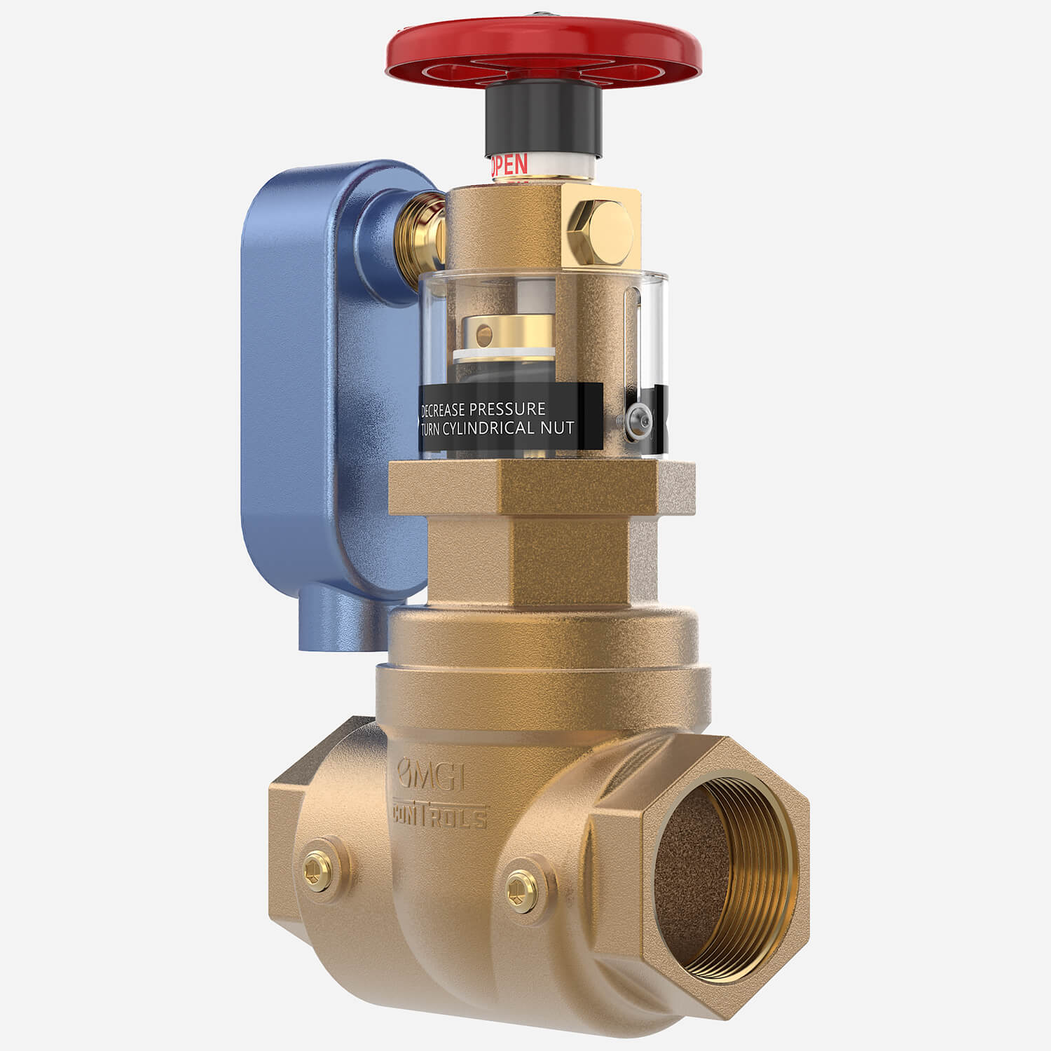 Adjustable Pressure Reducing Reg-U-Matic® Control Valve - Straight Body, 2-1/2" NPT Inlet and Outlet