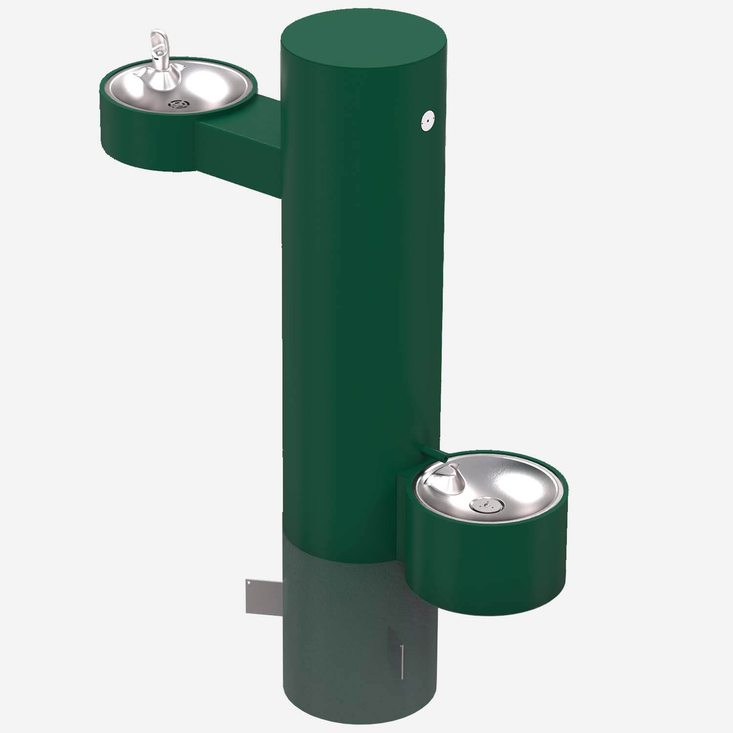 Option: In-ground 14" mounting