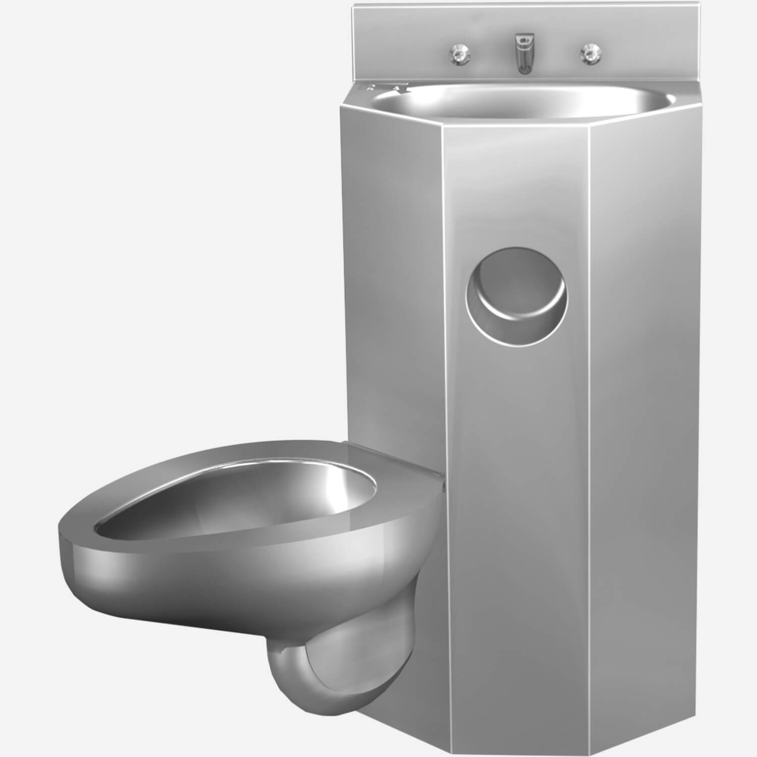 Replacement 18 Inch Comby with Toilet and Oval Lavatory Bowl