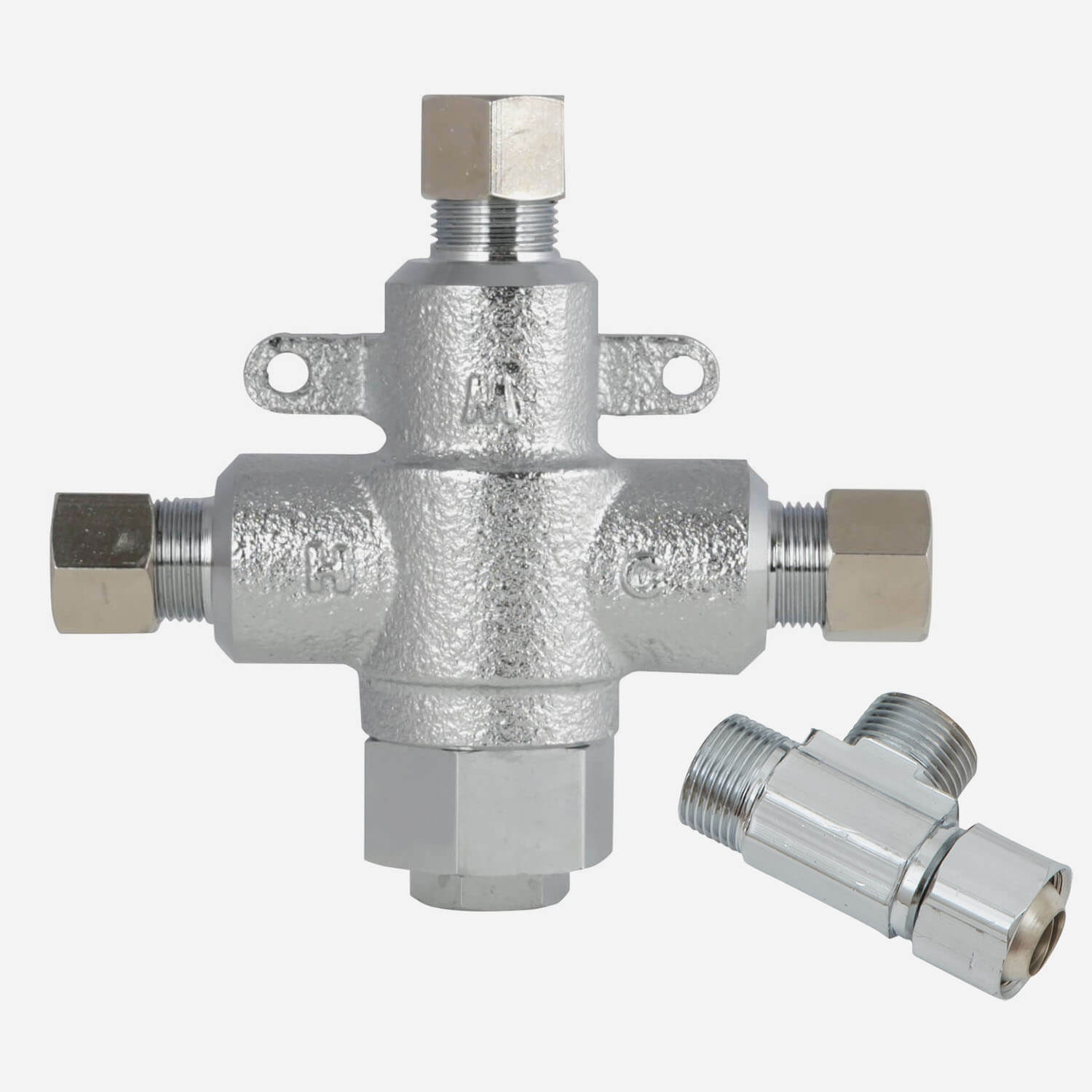 CP Brass 3/8 inch comp with tee