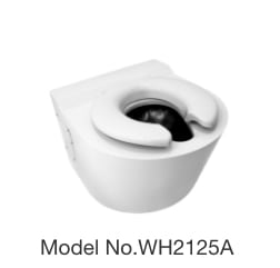 WH2125A Bariatric ADA On-Floor Stainless Steel Toilet