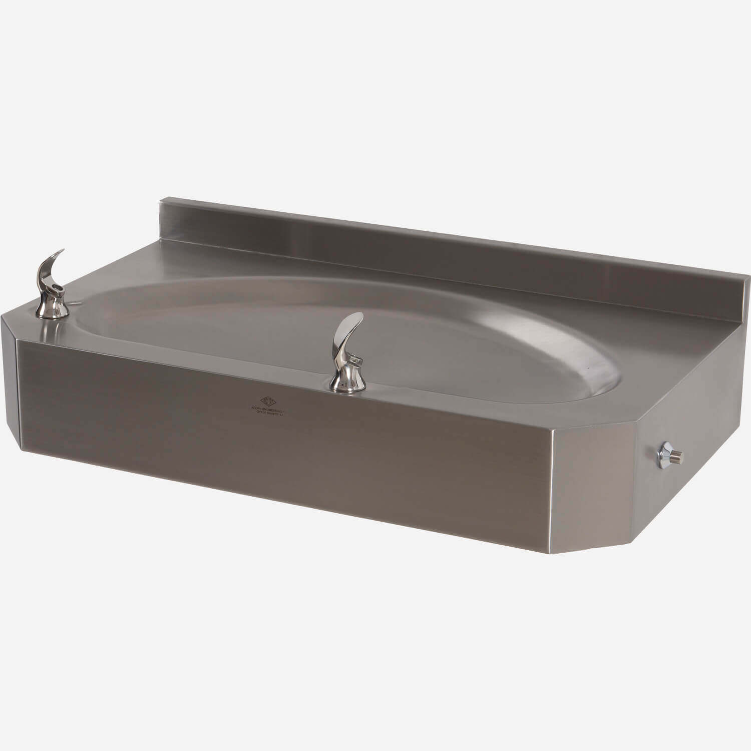 30" Wide, ADA, Two Station Trough Drinking Fountain