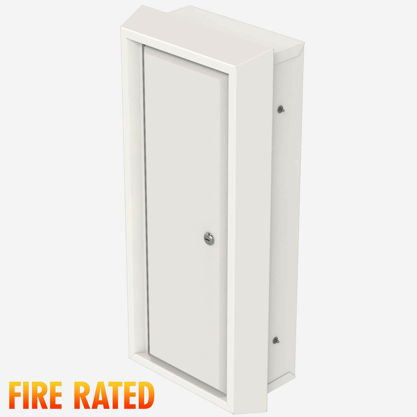 BestCare® Ligature-Resistant Semi-Recessed Fire-Rated Fire Extinguisher Cabinet