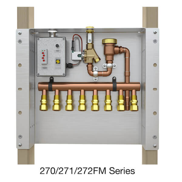 Recessed Electronic Trap Primer, 273 Series 100