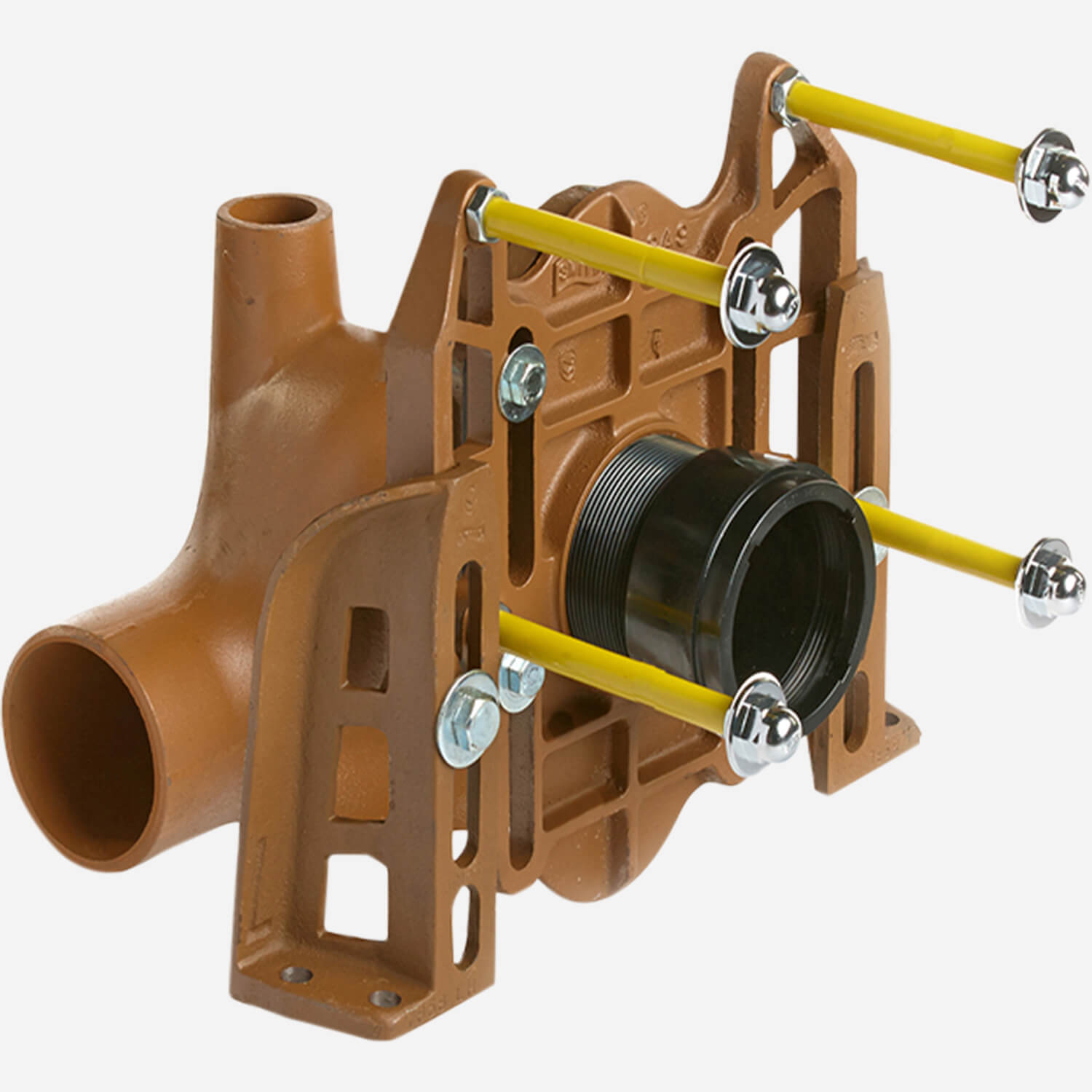 Horizontal Fittings for Siphon Jet Water Closets Shallow Rough-In Type-No Hub