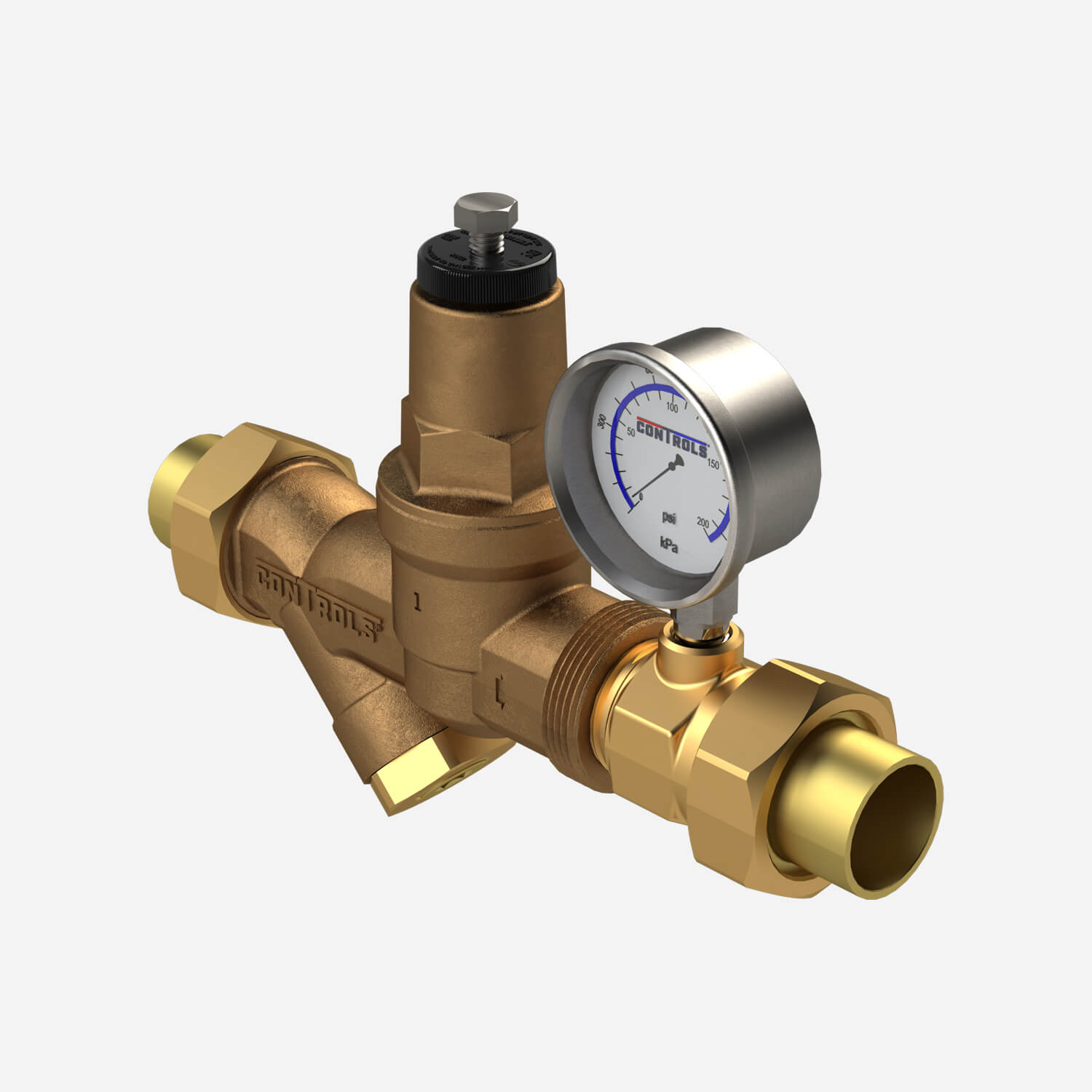 YRV03B0-3AAG Pressure Reducing Valve with Y Strainer 1" Valve Size