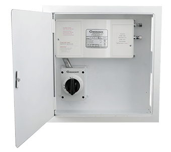 Z-C1616D with CMI Series Tankless Water Heater and 2095-1 Disconnect Switch Door Opening: 16" x 16" (406 mm x 406 mm)