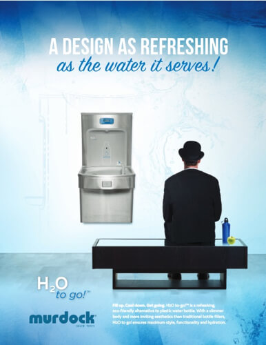 custom branded indoor water coolers