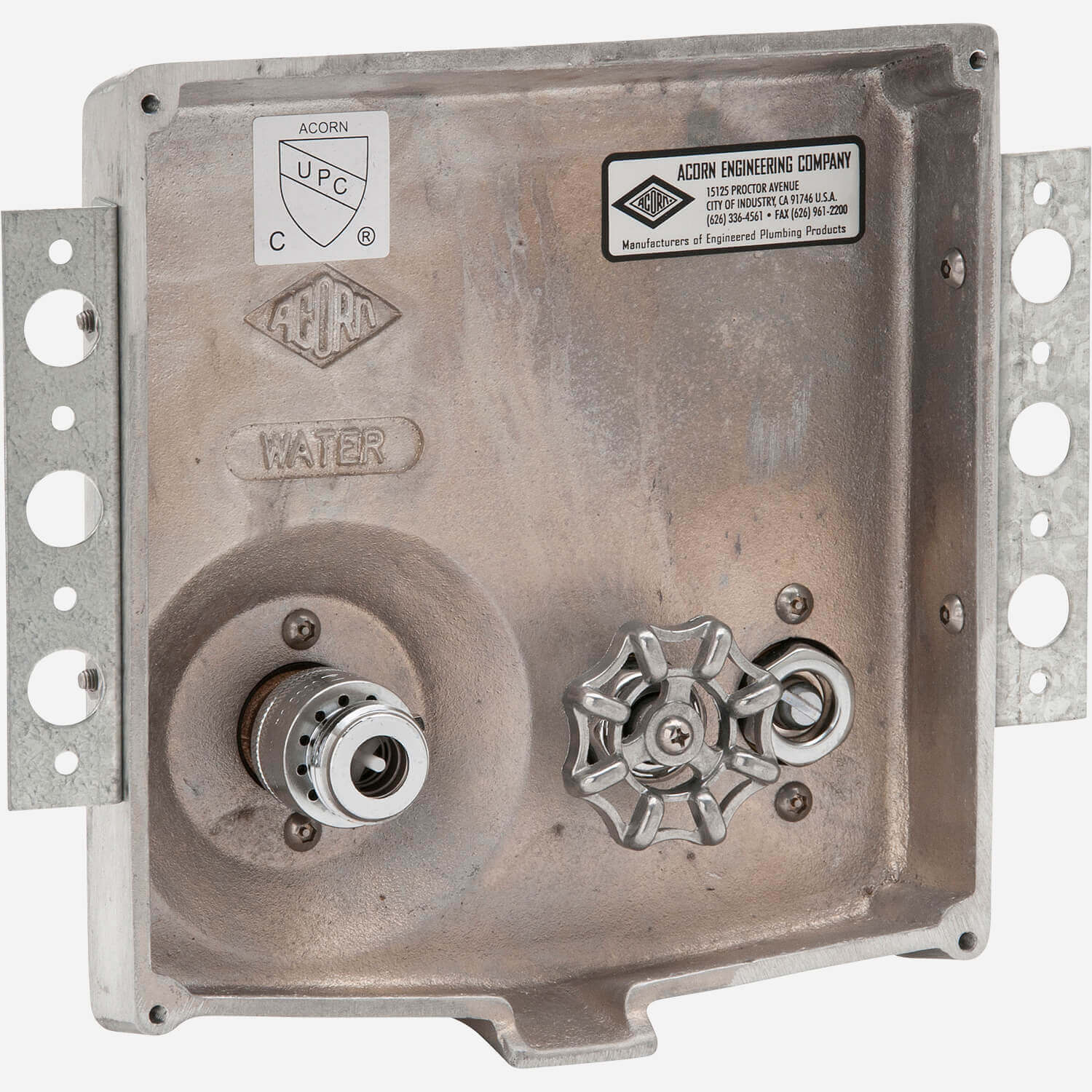 Single Temp Aluminum Hose Box w/ Vacuum Breaker