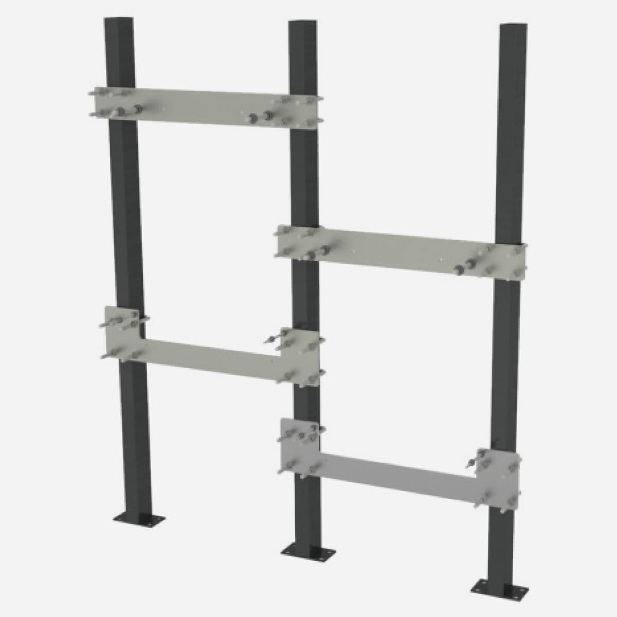 Option: Concealed Support Carrier – Wall-Mounted, Bi-Level Drinking Fountains