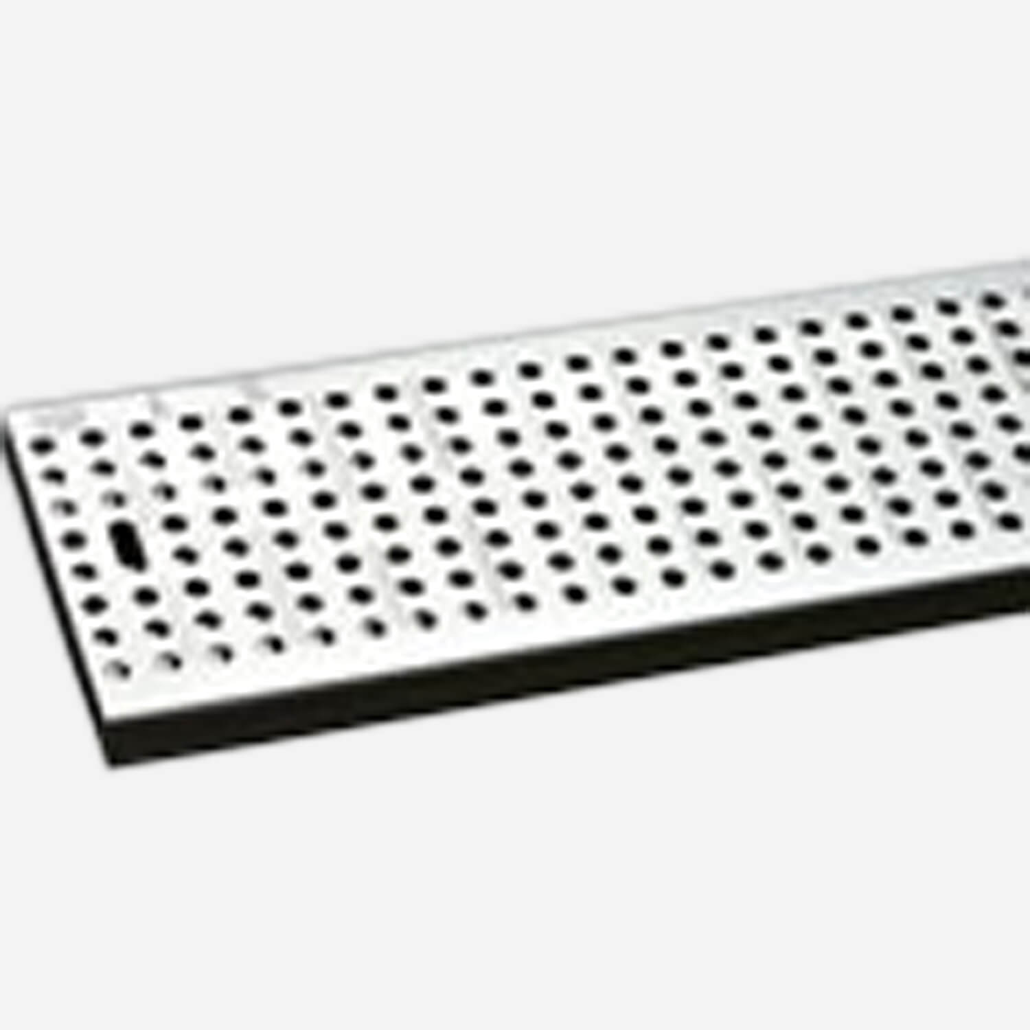 Perforated Stainless Steel Trench Drain Grate (Light Duty)