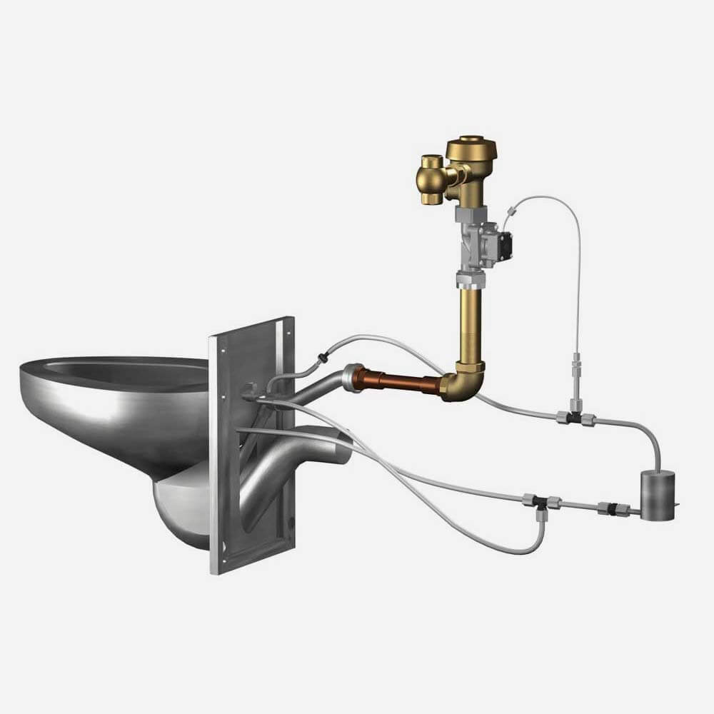Option: Flood-Trol® Anti-Flood System for Manual Flush Valve, Auto Reset