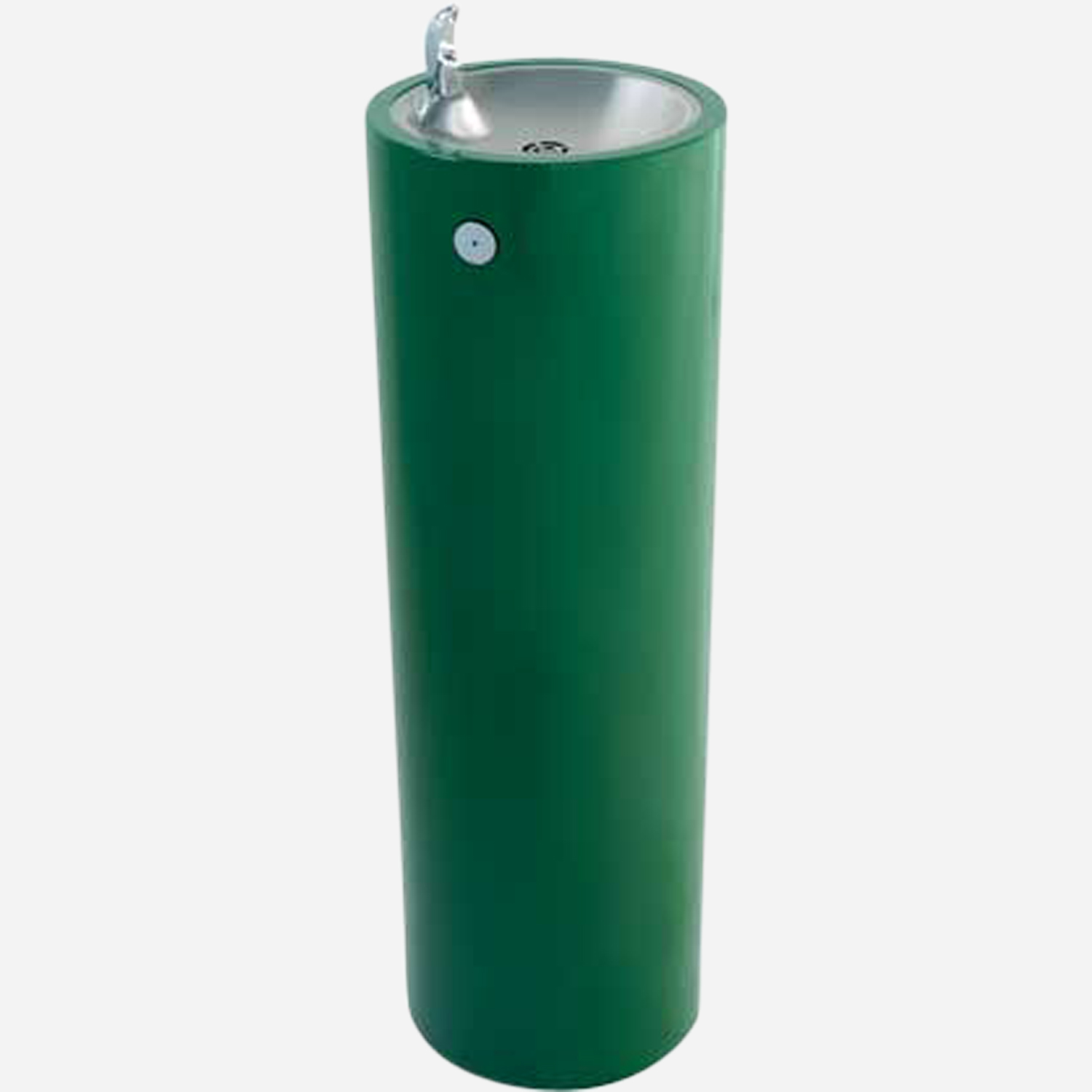 Round Stainless Steel Pedestal Drinking Fountain