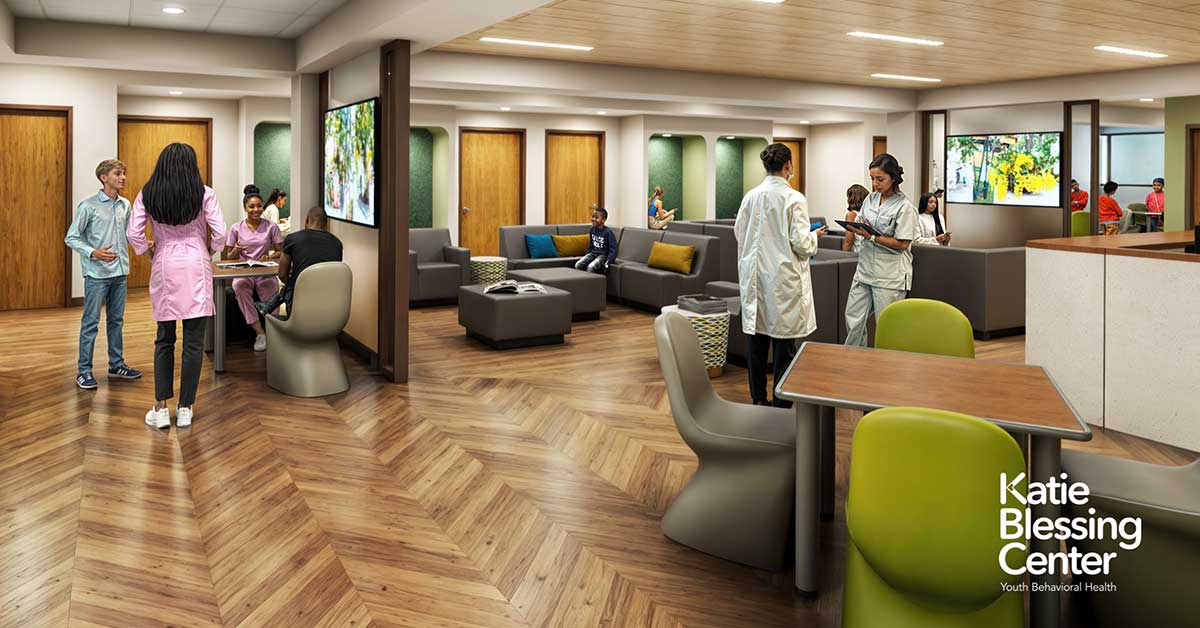 Behavioral health center lobby