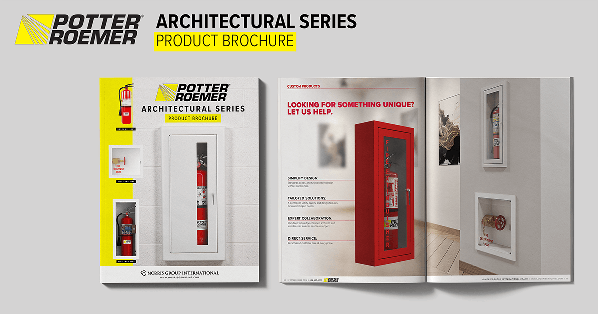 New Brochure Designed with Specifiers in Mind