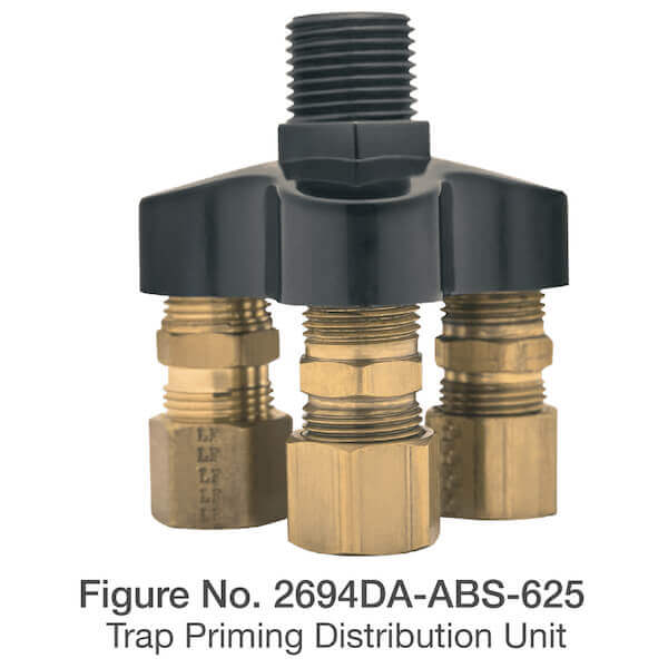Trap Priming Valve Distribution Unit, Fig. 2694DA