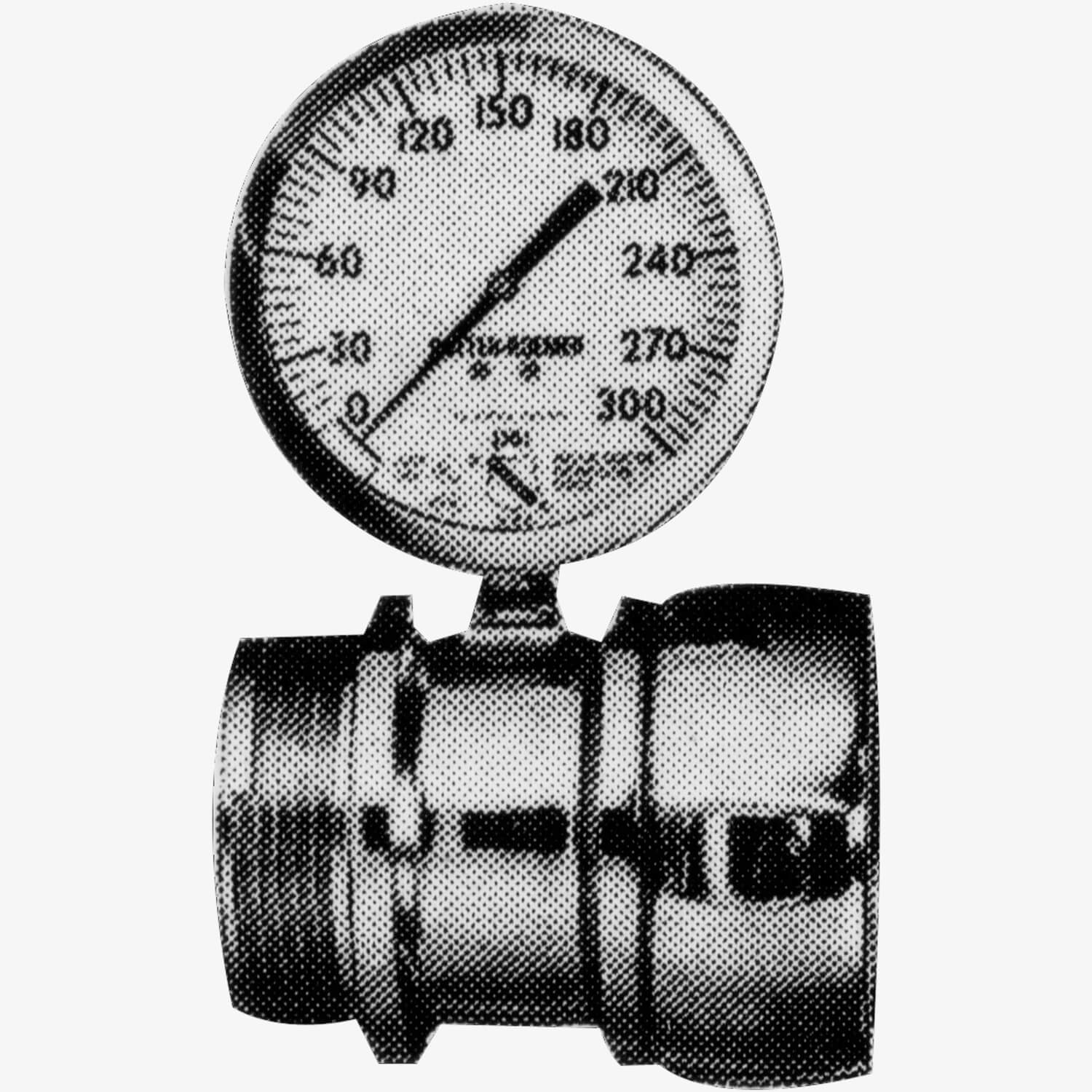 Adapter Type Testing Gauge for Fire Sprinkler System
