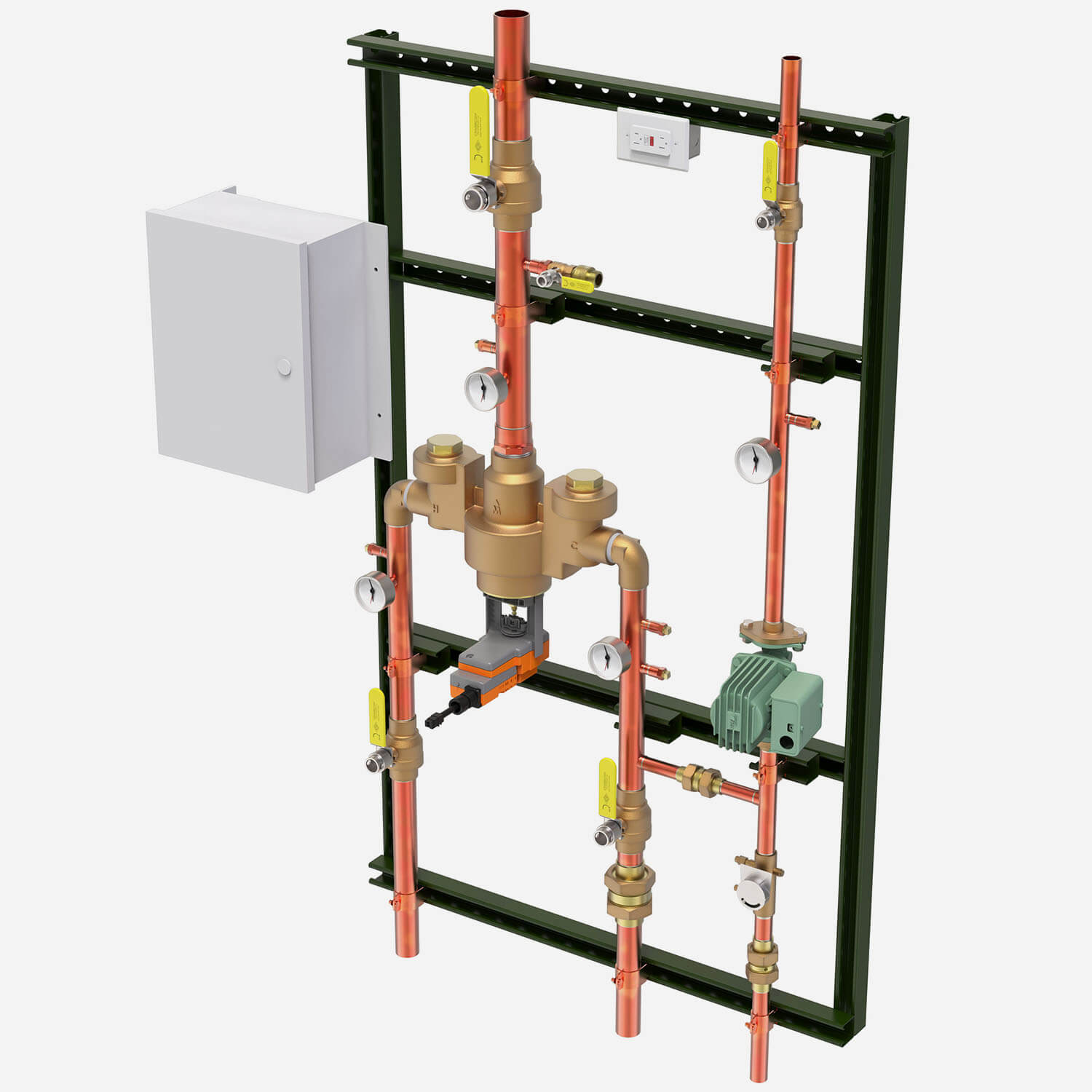 Acorn BASyC® Digital System with Single Hi-Lo Mixing Valve