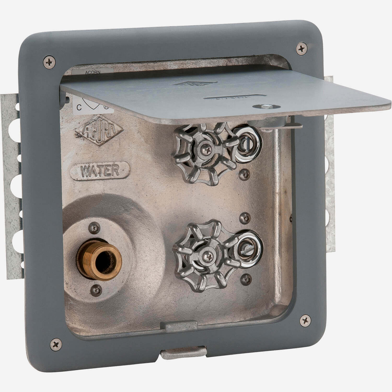 Dual Temp Aluminum Hose Box w/ Door