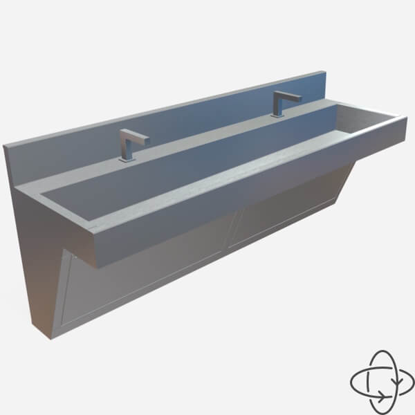 HWS Commercial Stainless Steel Sink