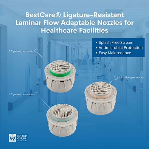 New BestCare Laminar Flow Kit for Use with Ligature-Resistant Faucets