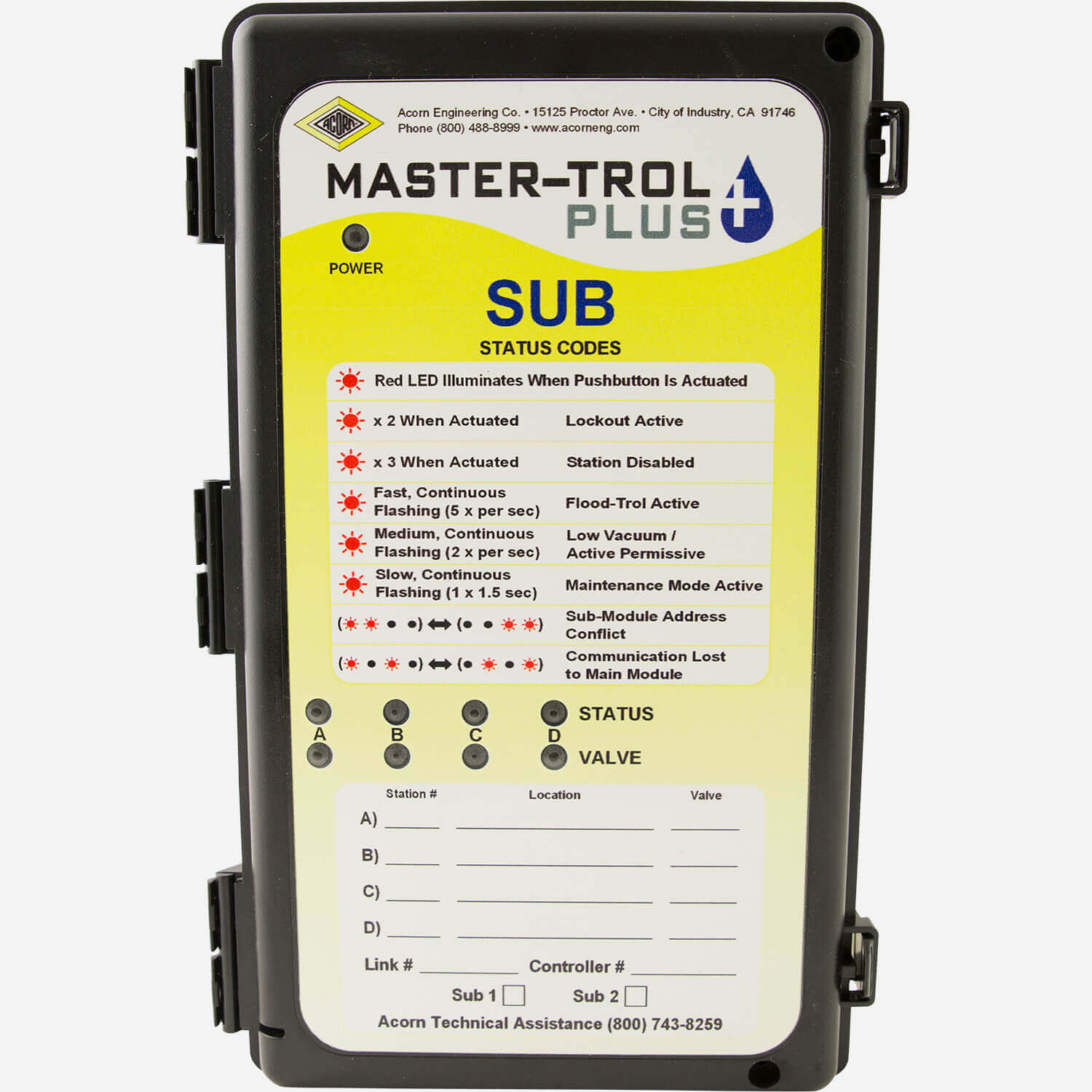 Sub-Controller for Master-Trol® Plus