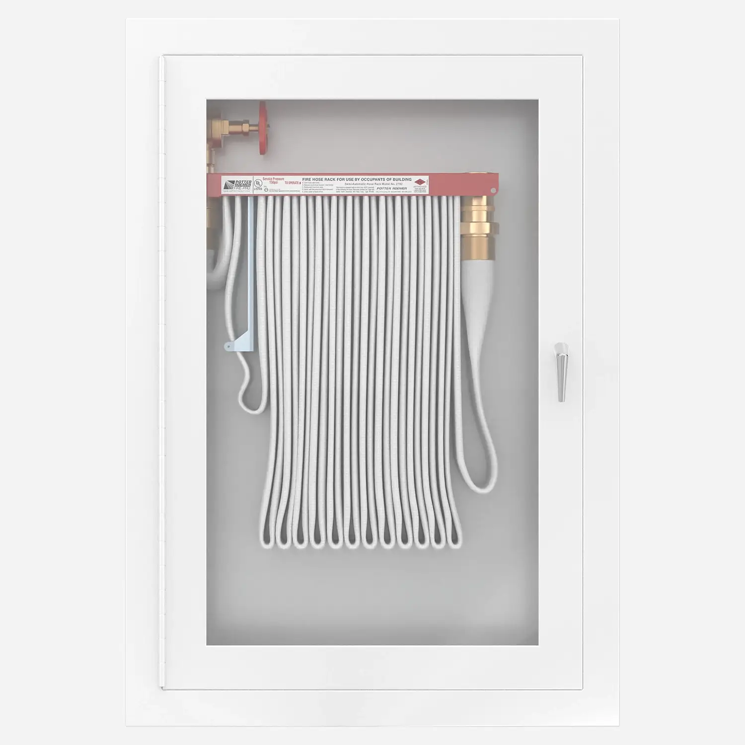 1.5" Fire Hose Rack Cabinet
