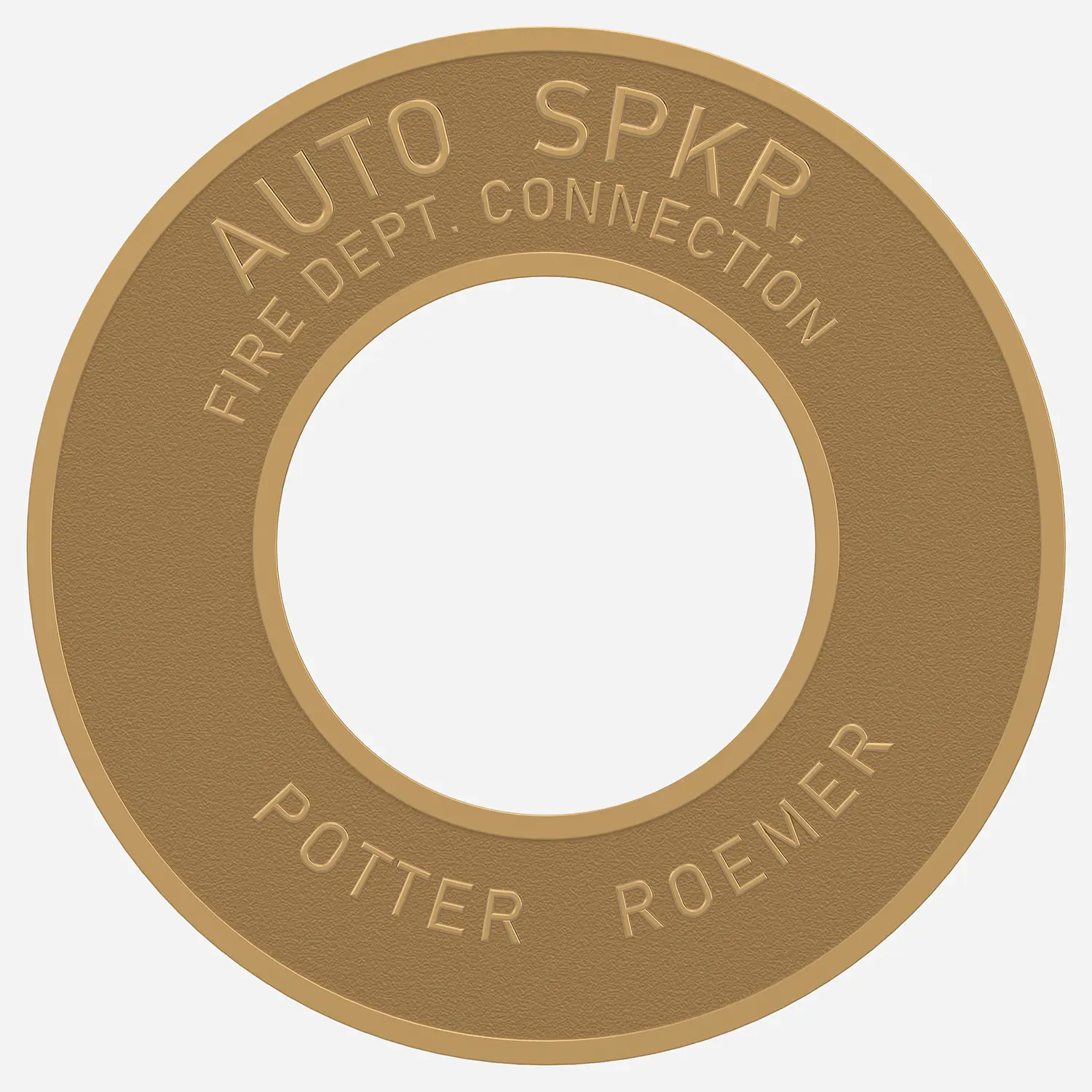 Round Identification Plates