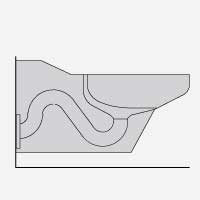 Wall Supply, Off-Floor, Wall Waste