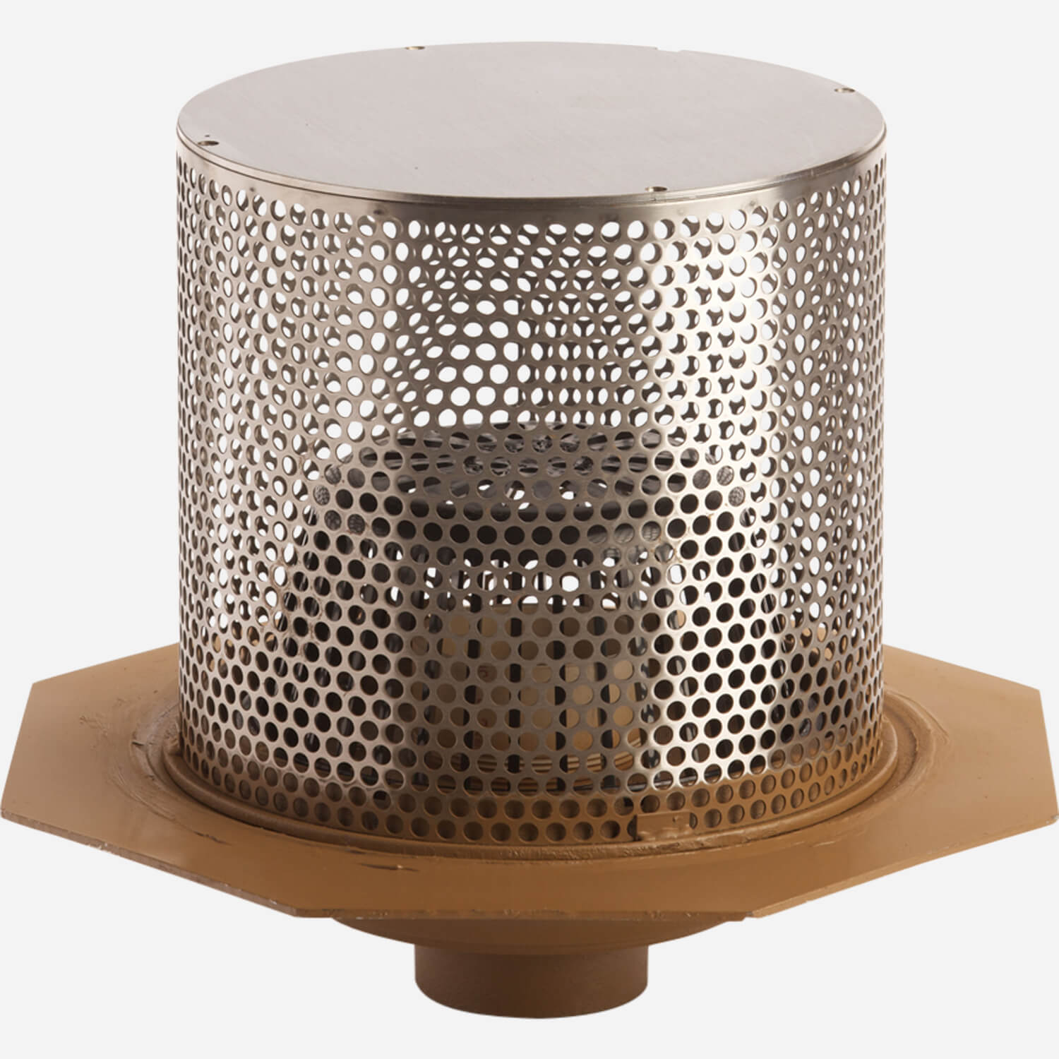 Green Roof Planter Drain Basin