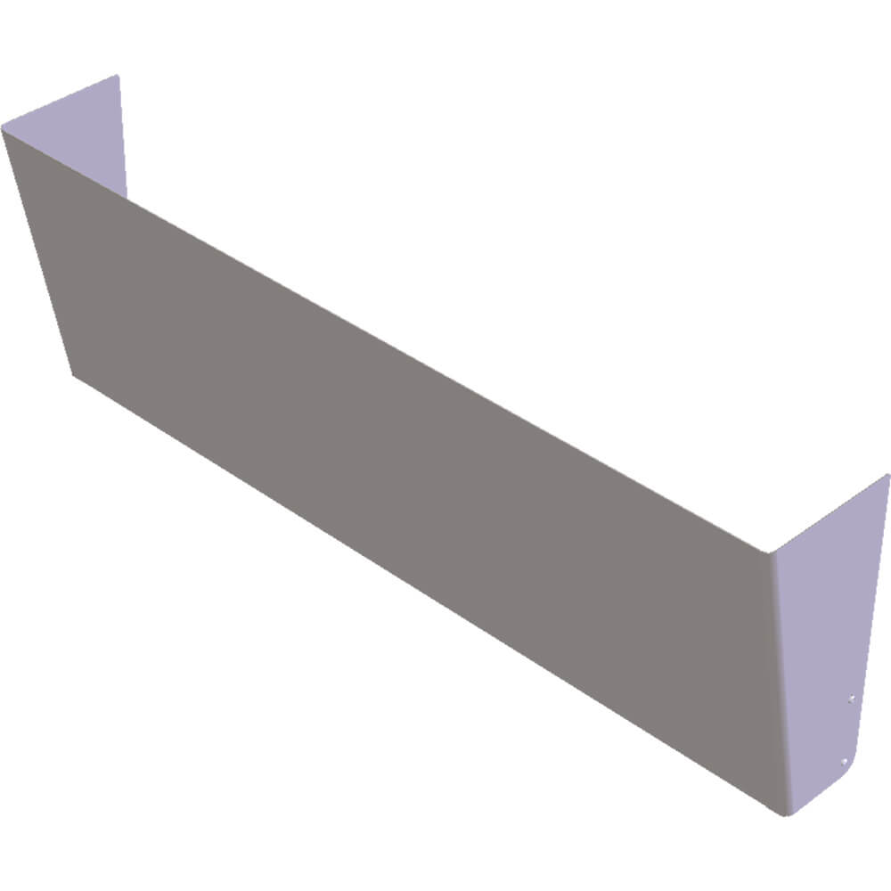 Accessory: Single 54" Wide Trap Enclosure for Deluxe Trough Sink