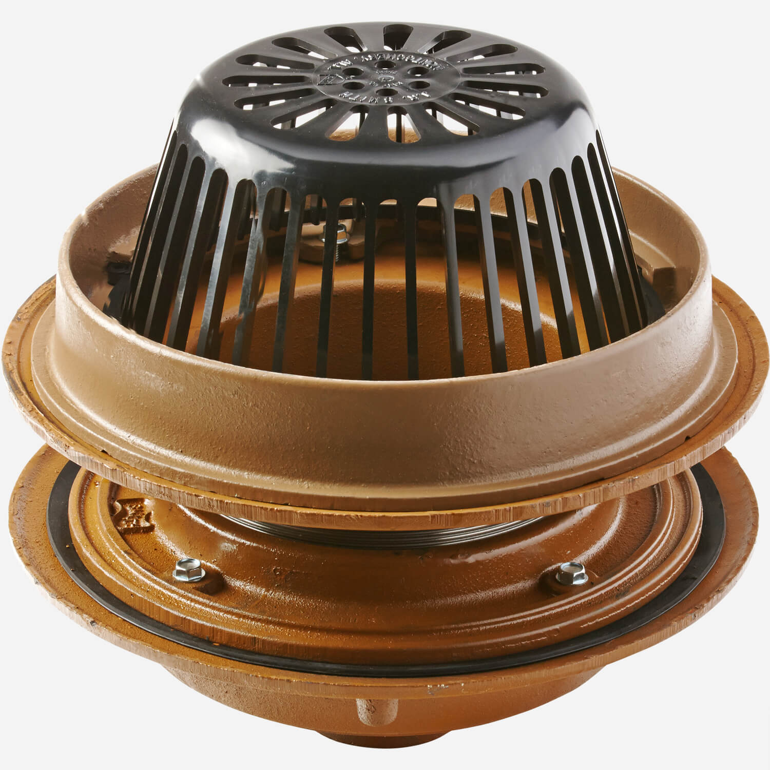 Overflow Roof Drain - Water Dam Type with Adjustable Extension