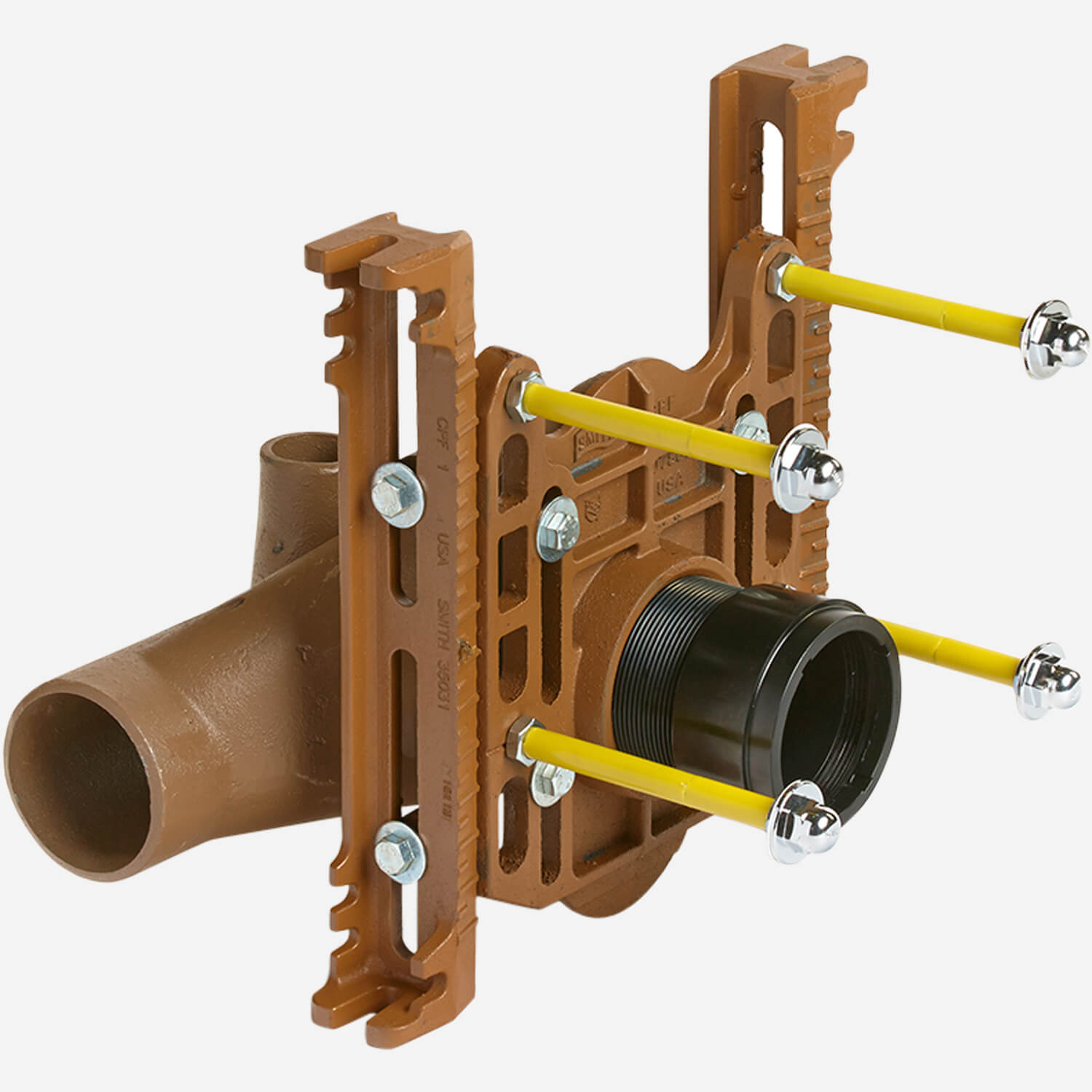 Adjustable Fixture Supports for Siphon Jet Water Closets