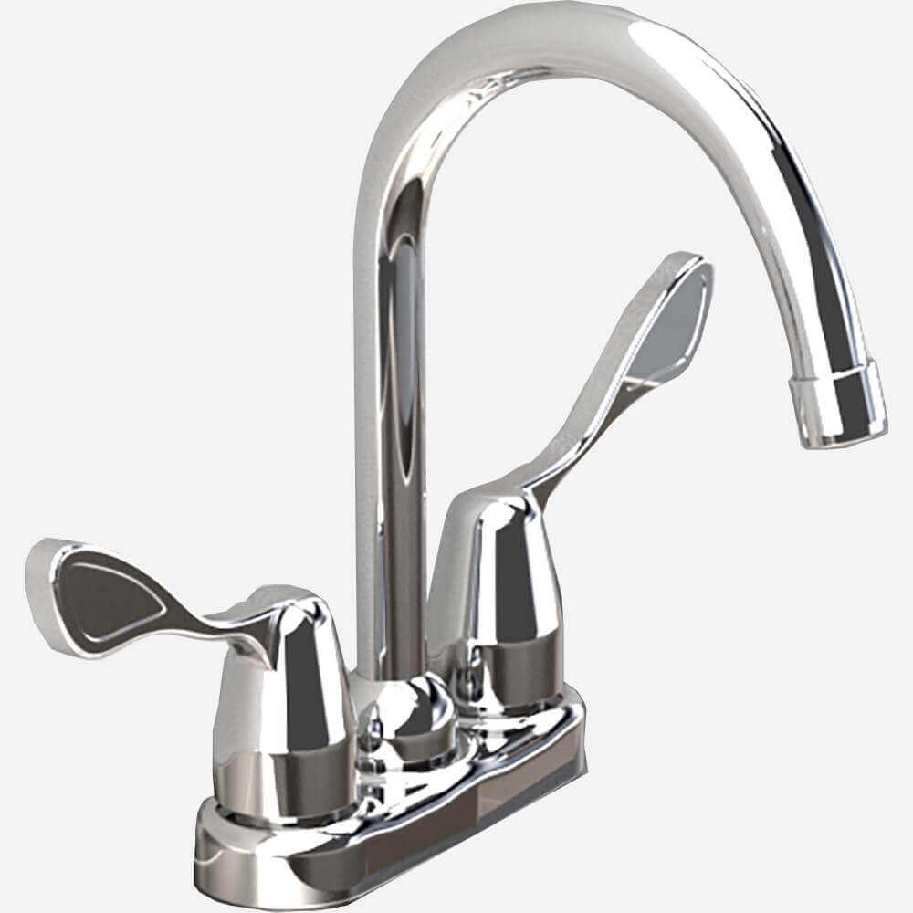 Accessory: Faucet, Hot and Cold Wristblade Gooseneck